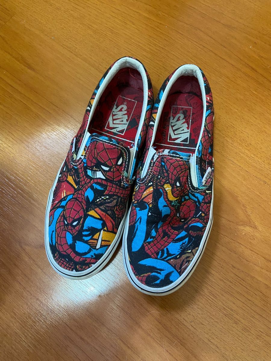 Tenis vans homem store aranha