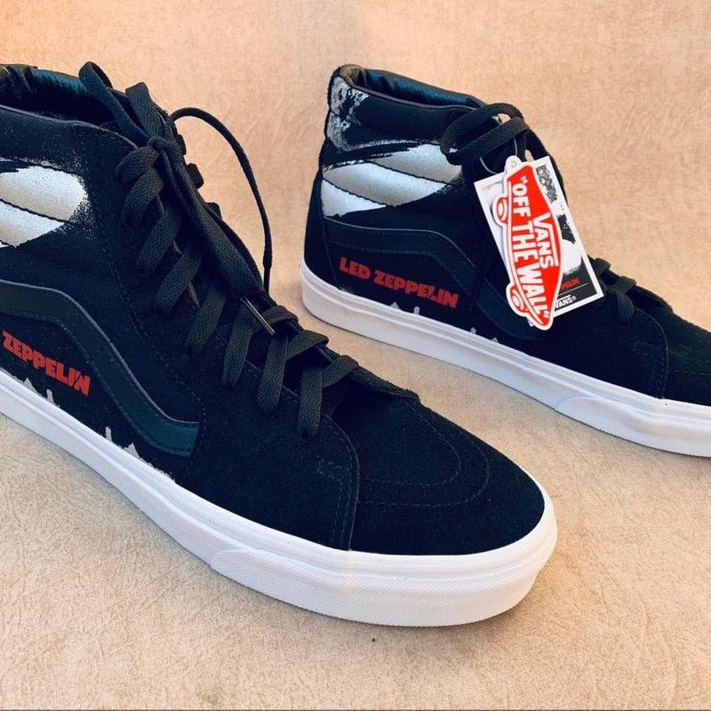 Vans Led Zeppelin T nis Masculino Vans Nunca Usado 35609168 enjoei