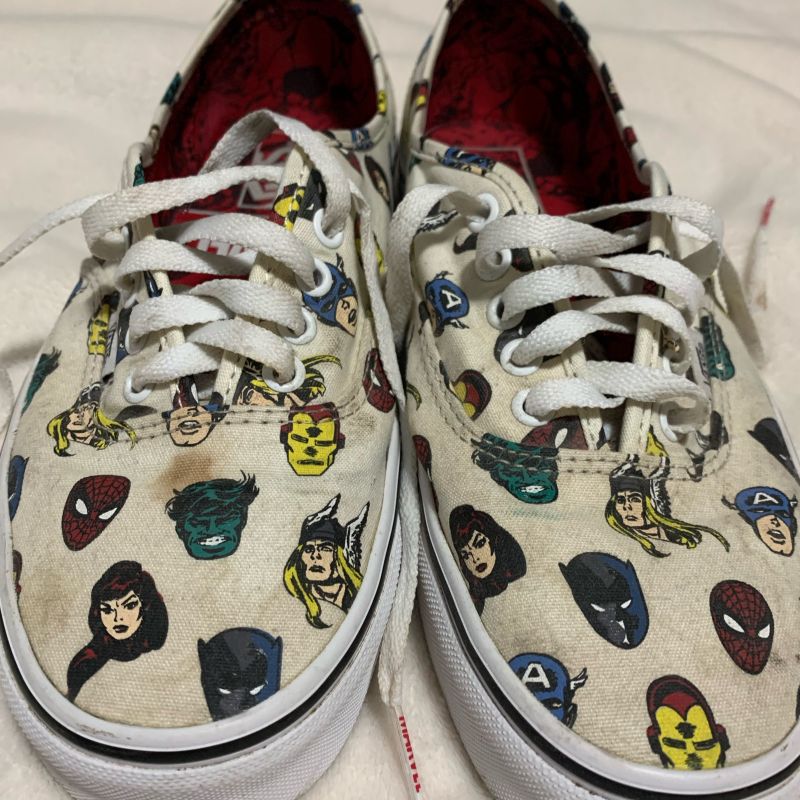 Tenis vans hot sale da marvel