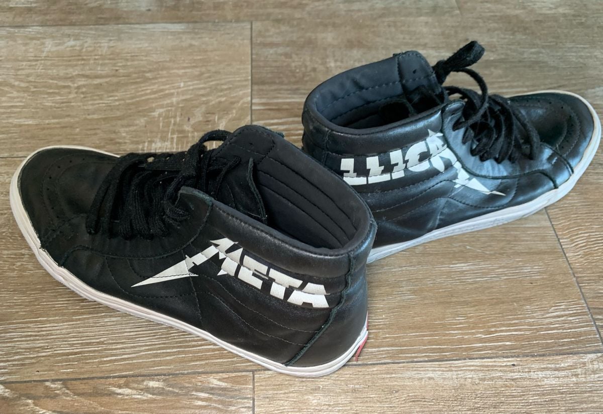 tenis metallica vans
