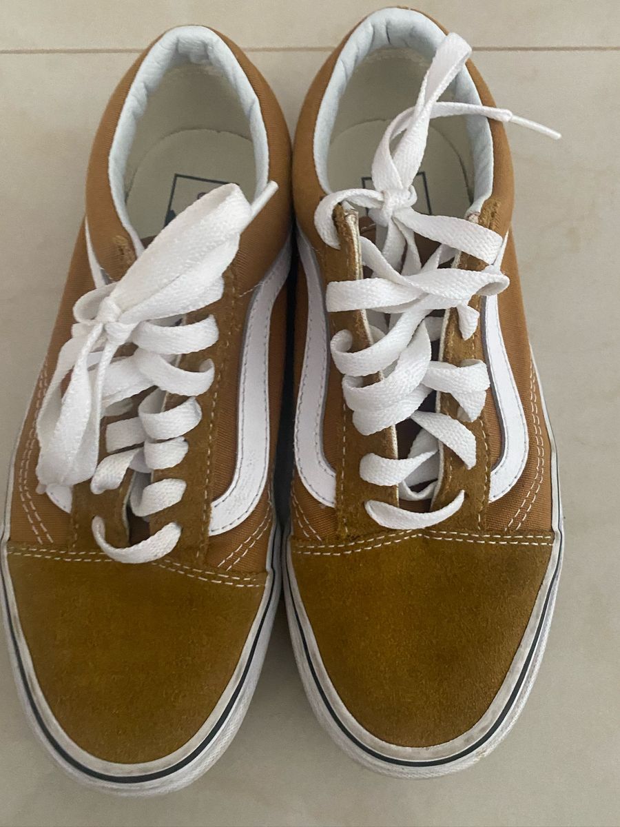 Vans old 2024 skool mostarda