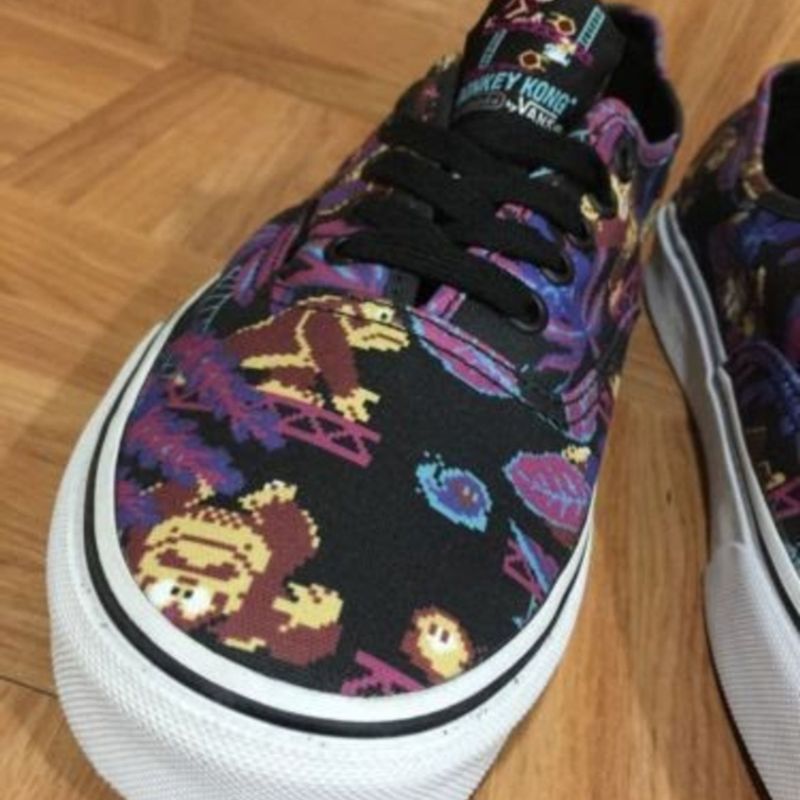 VANS Nintendo ドンキーコング　24cm Vans! Nintendo Donkey Kong | Tênis Masculino Vans Nunca Usado
