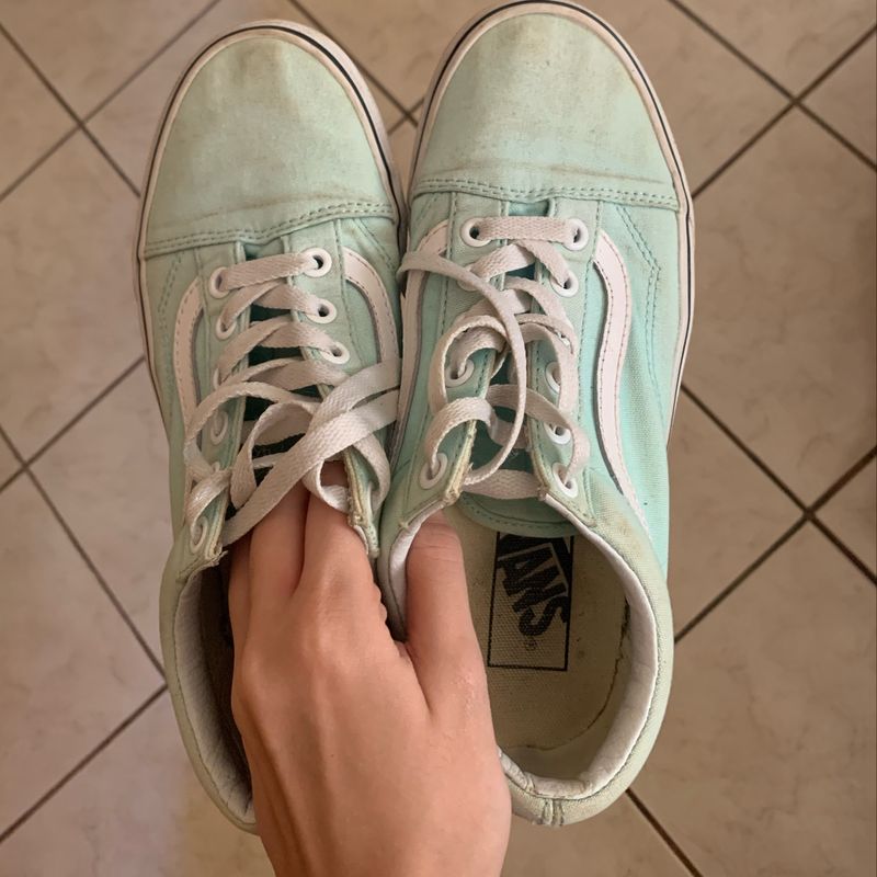 Tênis Vans Verde Água, Tênis Feminino Vans Usado 86802266