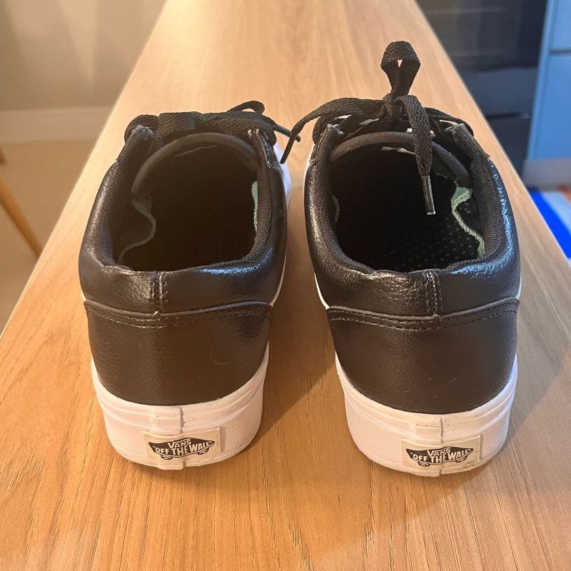 Tênis Vans Old Skool Original 37 em Couro Preto Tênis Feminino