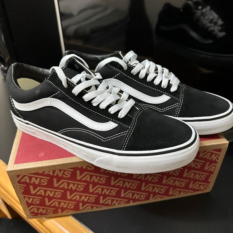 Vans Old Skool 40br Novo Na Caixa Tênis Masculino Vans Nunca Usado  103100665 enjoei