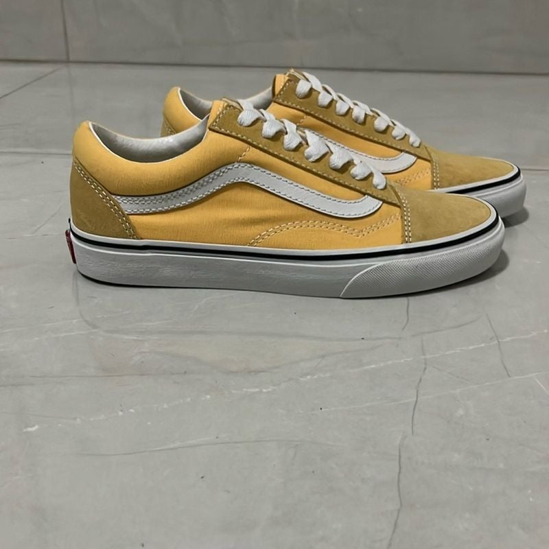 Vans old best sale skool amarelo