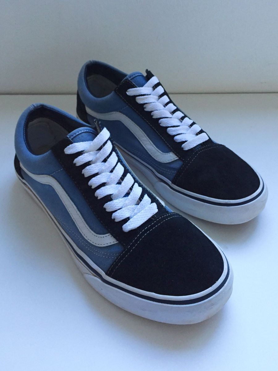 vans azul marinho old skool