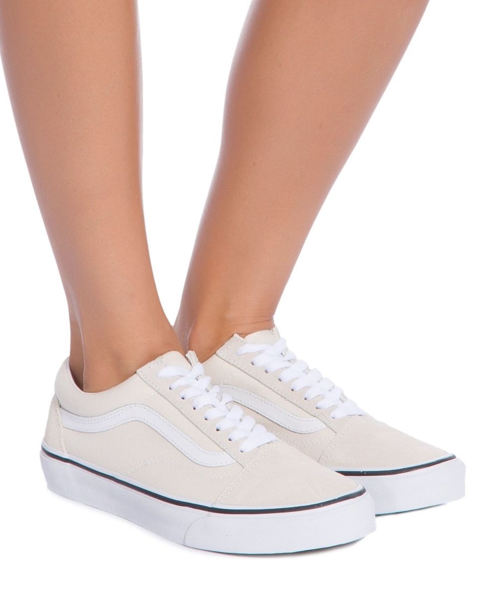 tenis vans bege old skool