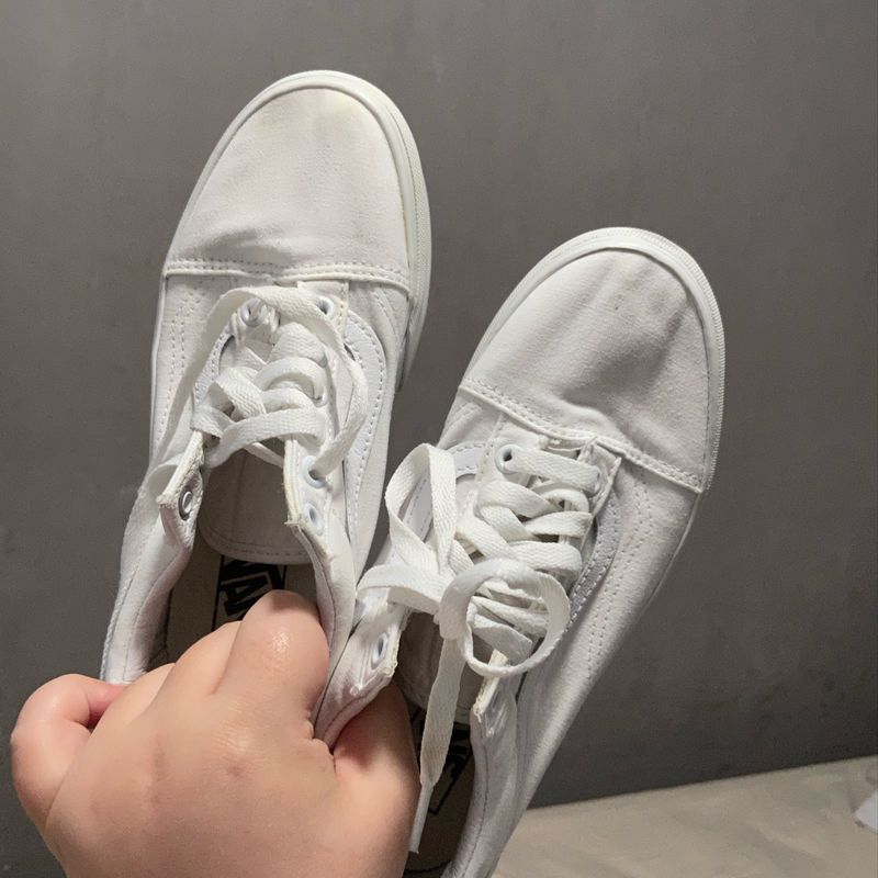 Tênis Vans Old Skool Branco 40, Tênis Feminino Vans Nunca Usado 36696863