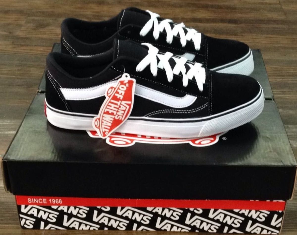 tenis vans cano baixo feminino