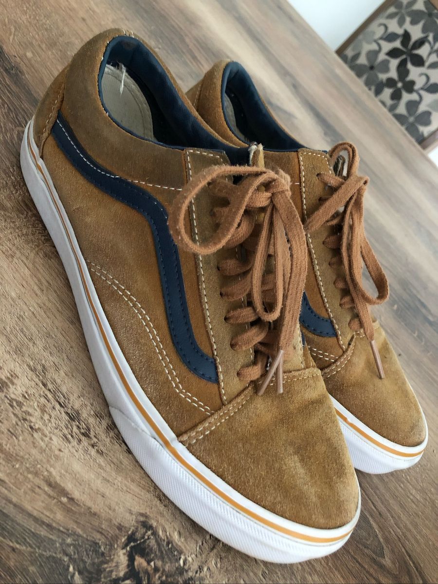 tênis vans old skool caramelo