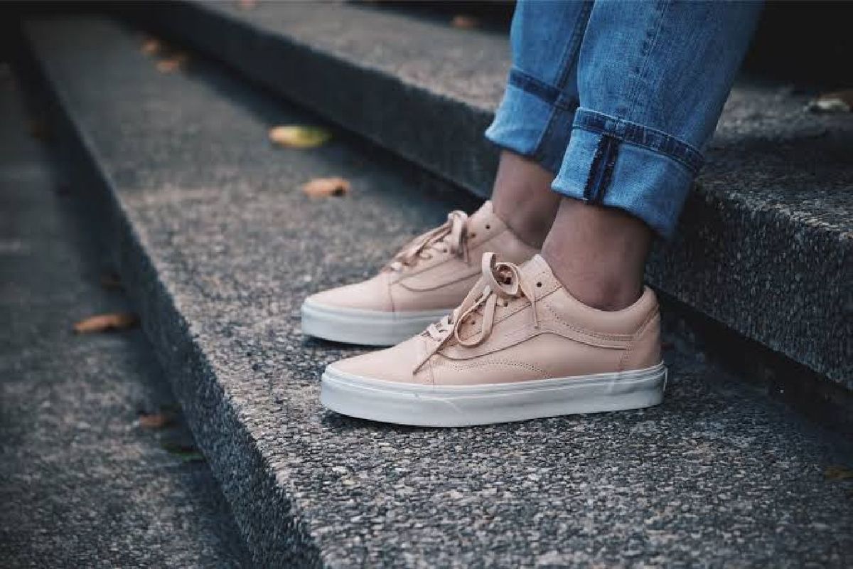 Vachetta tan shop vans old skool