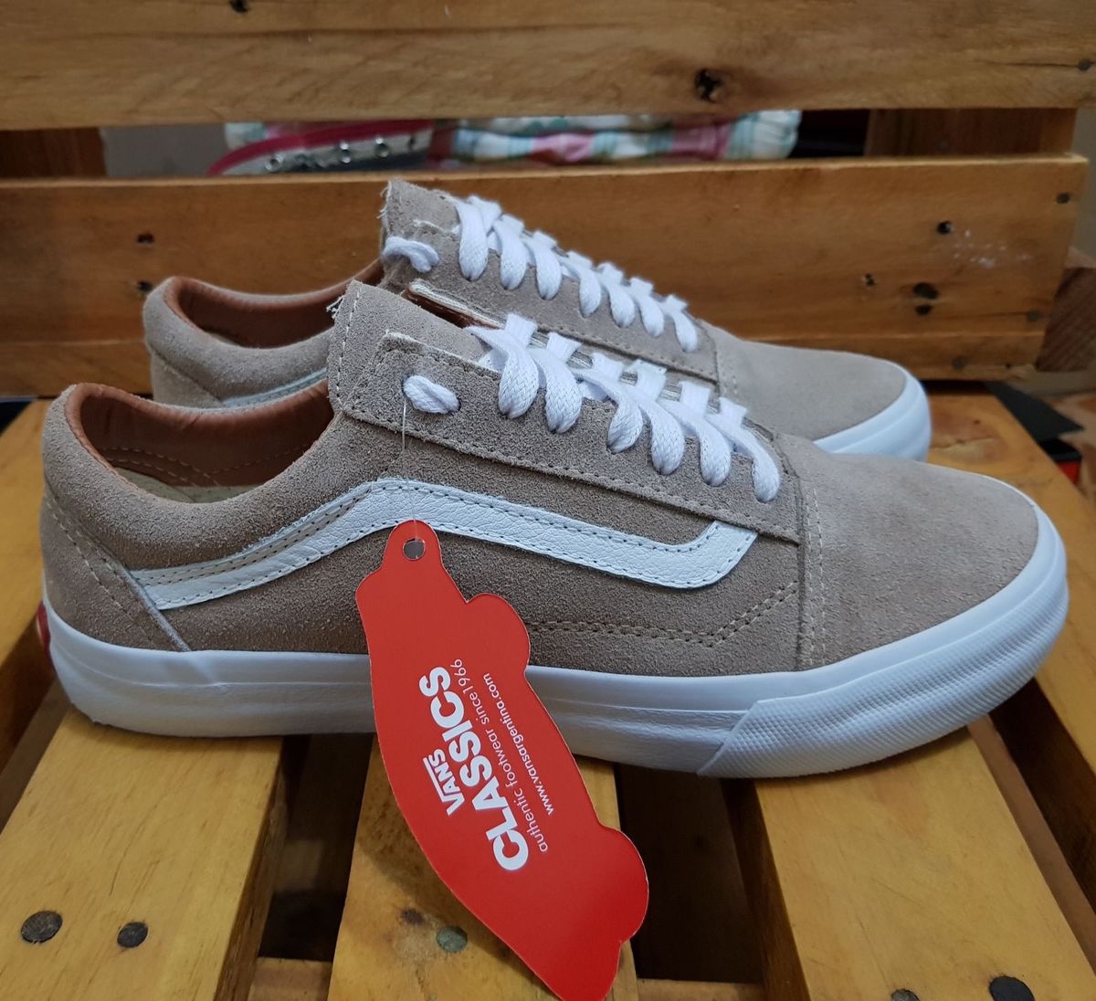 tenis da vans nude