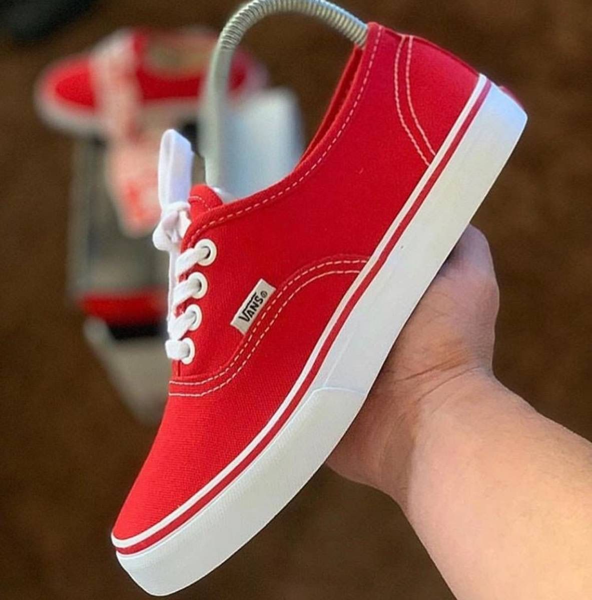 vans classic vermelho