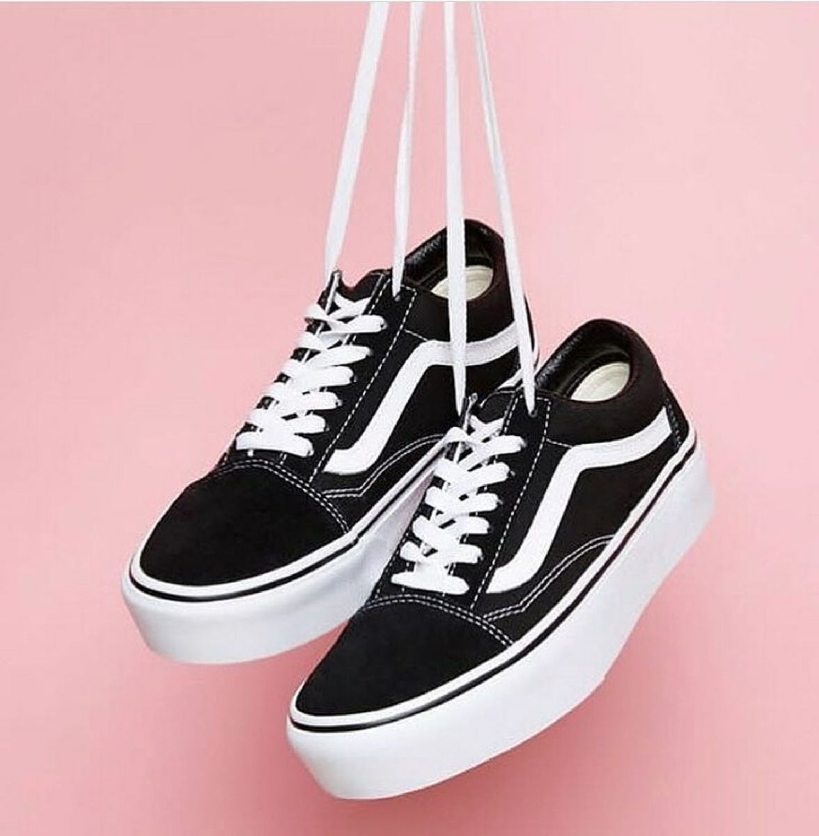 Vans Old Skool Plataforma | Tênis Feminino Vans Nunca Usado 36243351