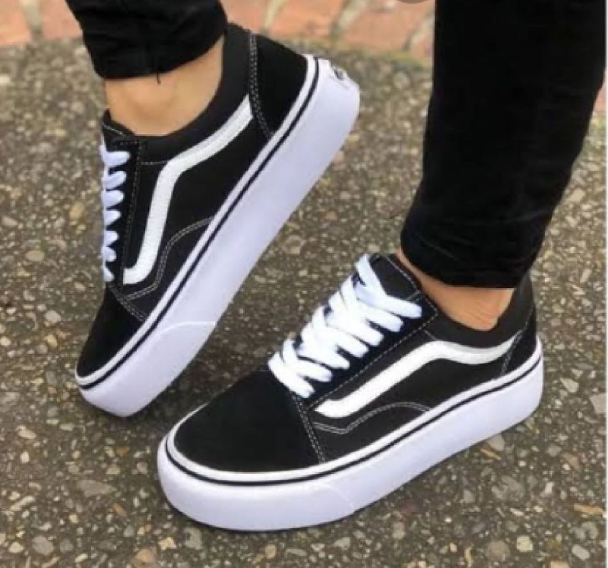 tênis vans old skool plataforma