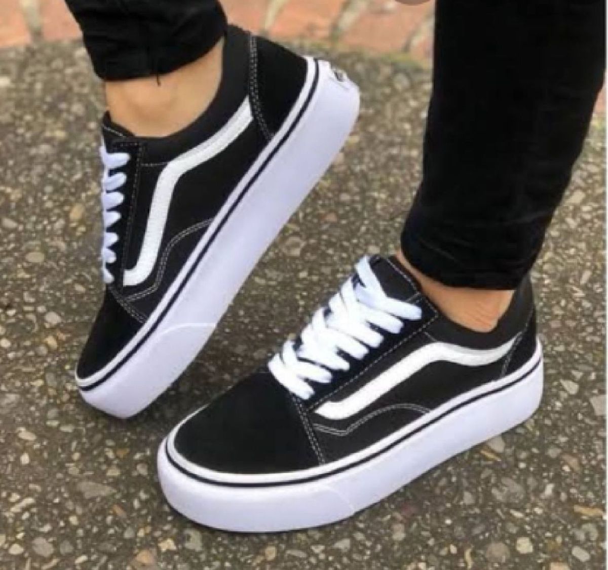 tenis plataforma da vans