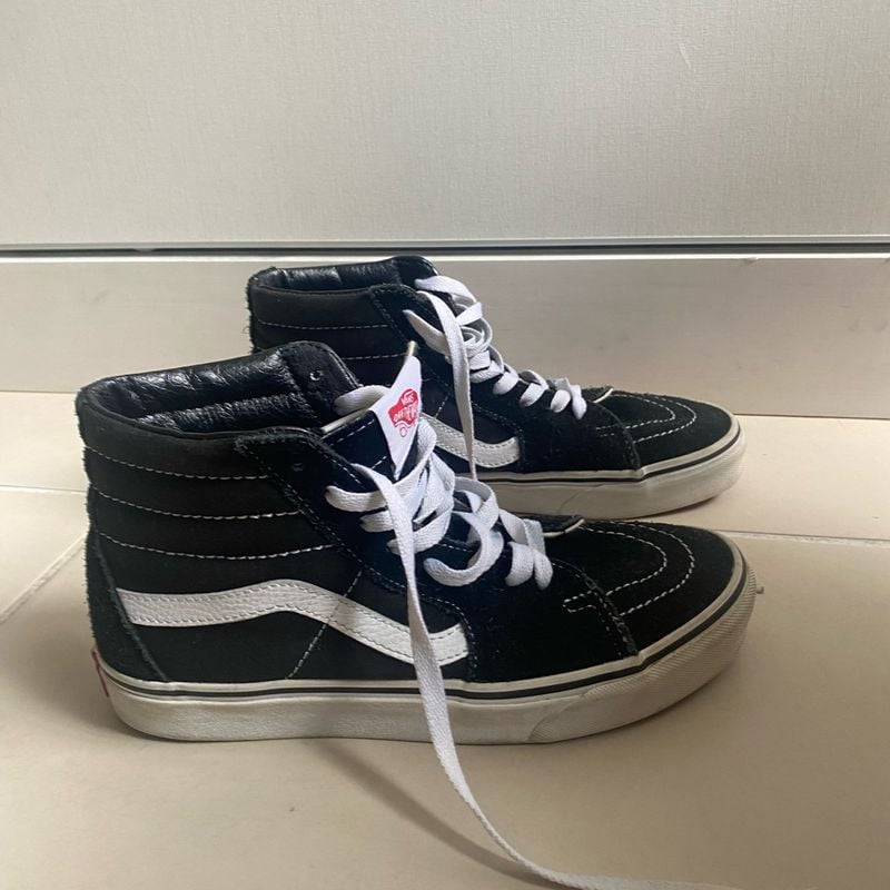 Old Skool Tenis Feminino Cano Medio Vans Infantil Tenis Vans