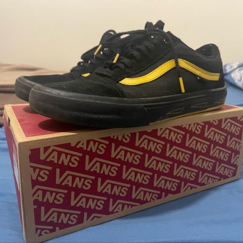 Vans Old Skool Pro Bmx Larry Edgar T nis Masculino Vans Usado 77133760 enjoei