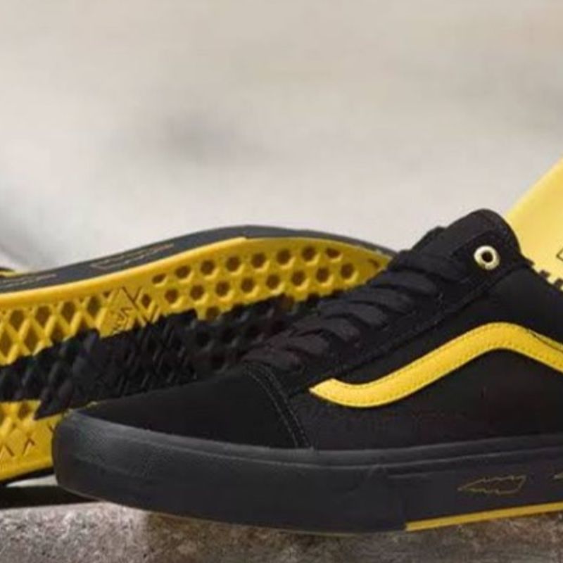 Vans old best sale skool pro yellow