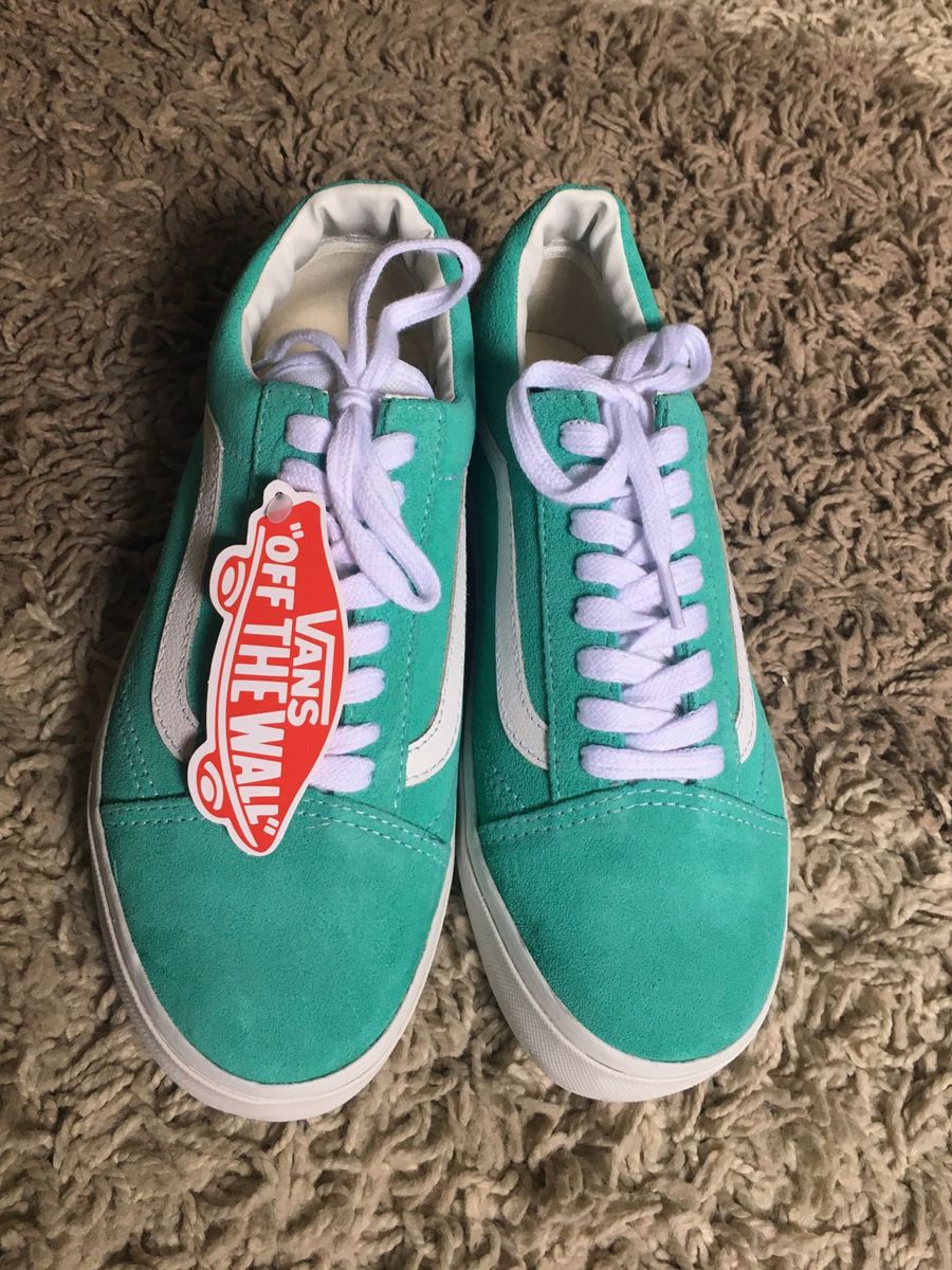 old skool verde agua