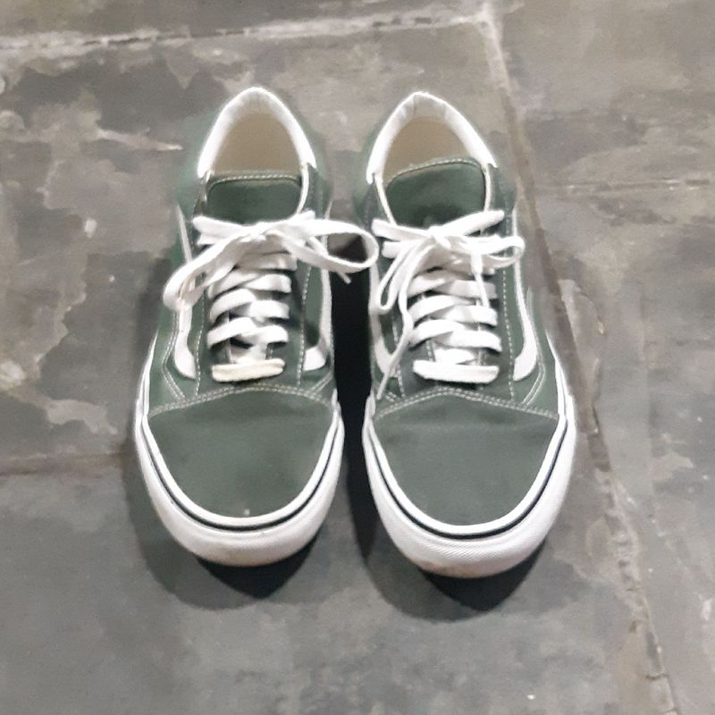 Vans old store skool verde militar