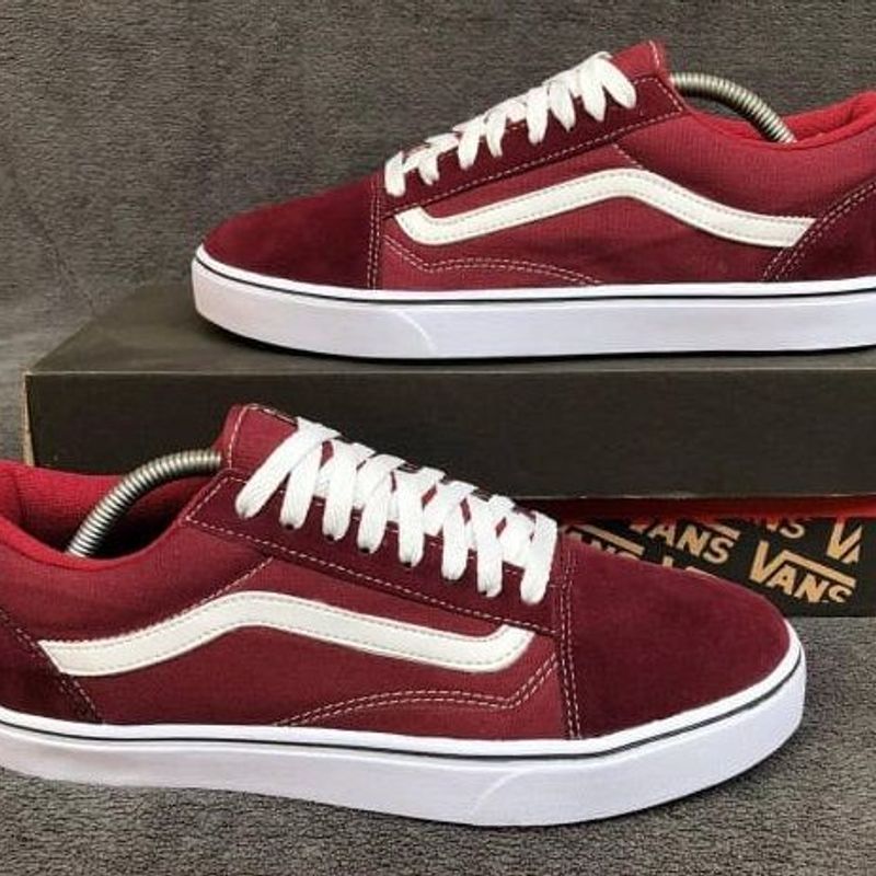 Vans old skool vinho hot sale original