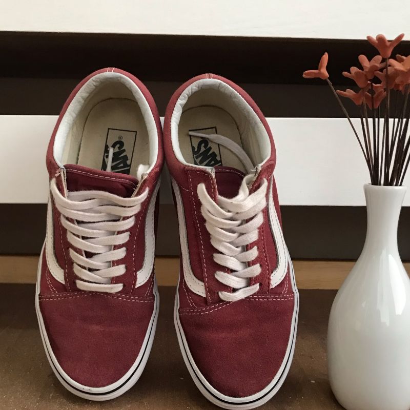 Vans old 2024 skool vinho