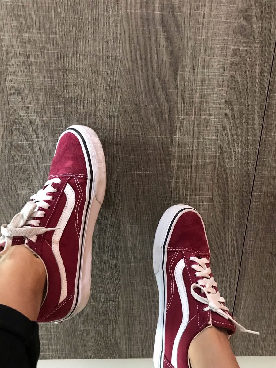 vans preto veludo