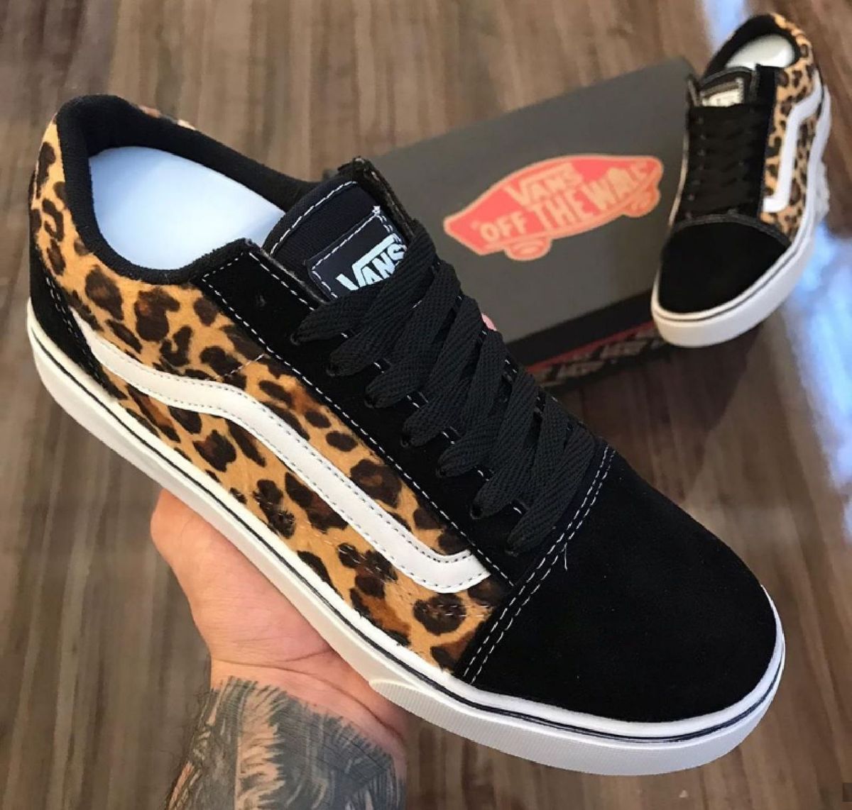 Vans com store estampa de onça