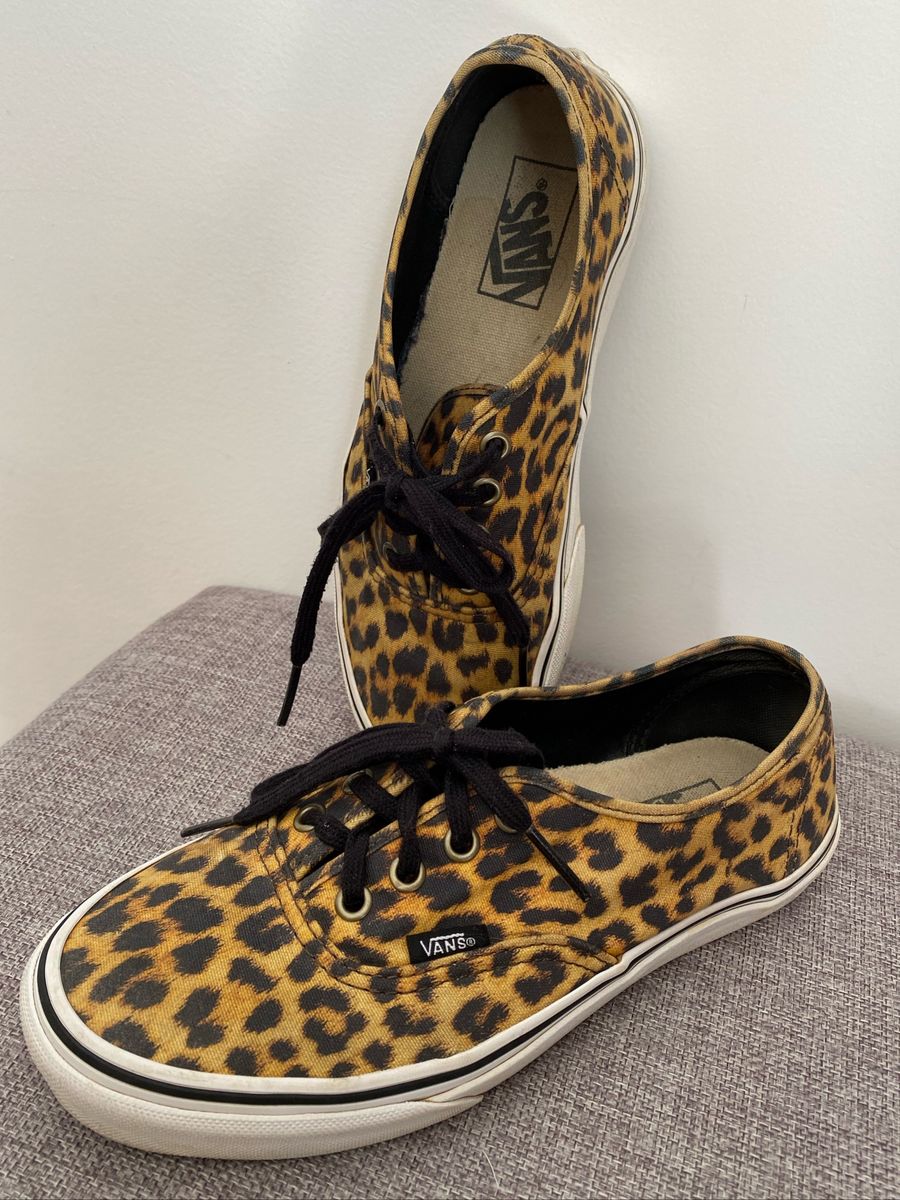 Vans oncinha hot sale feminino