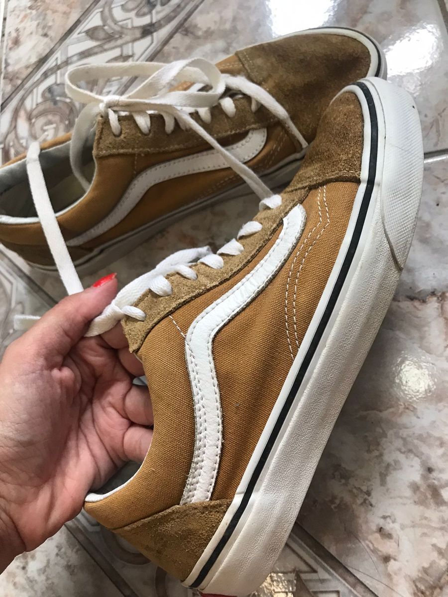 Vans old skool store mostarda