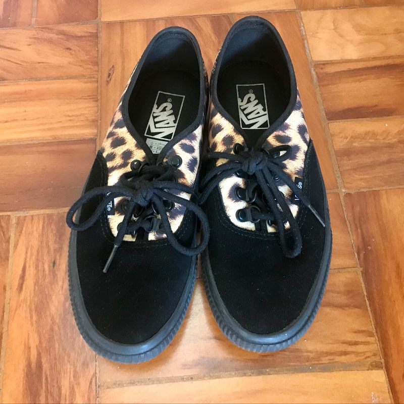 Vans plataforma outlet leopardo