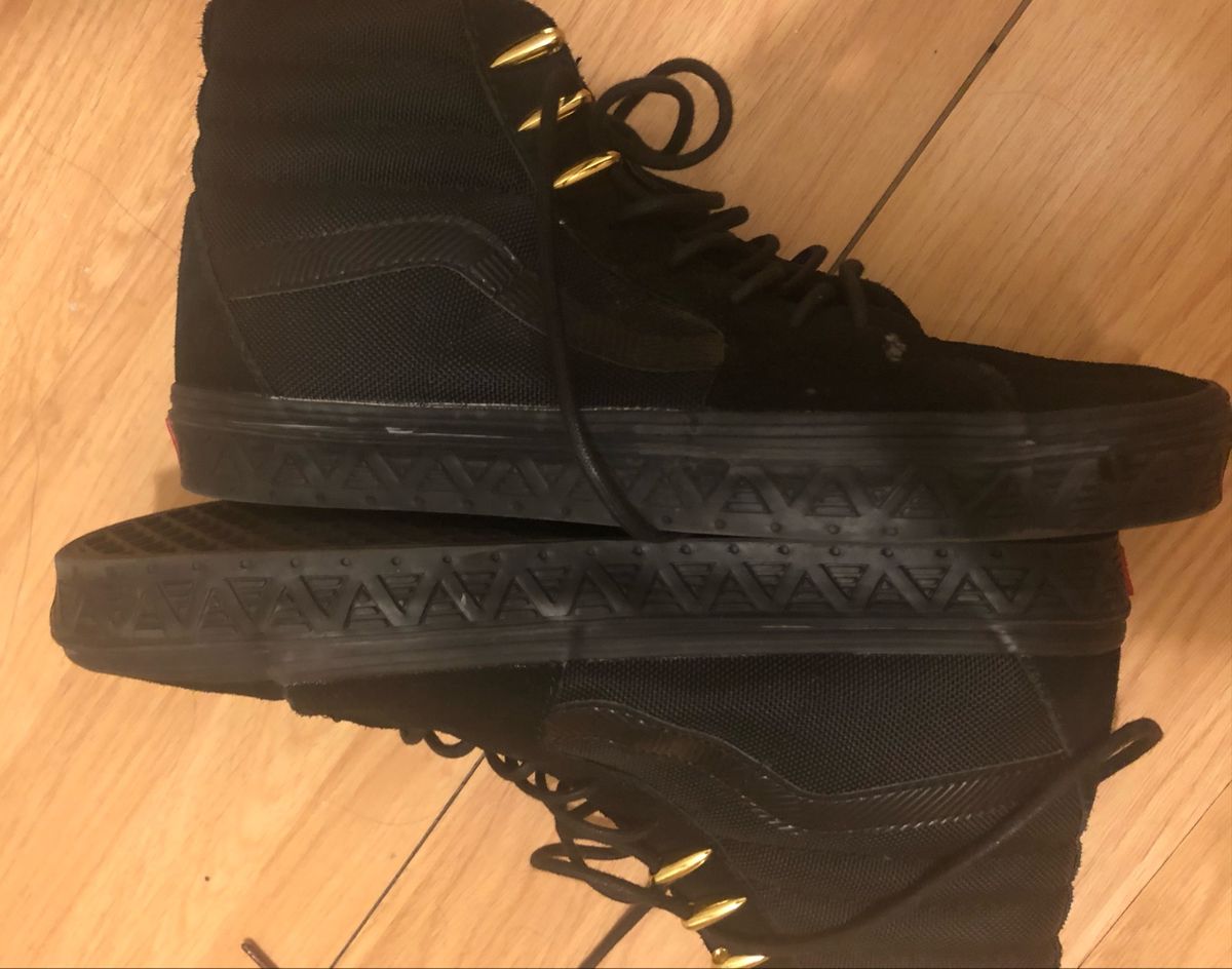 tenis pantera negra vans