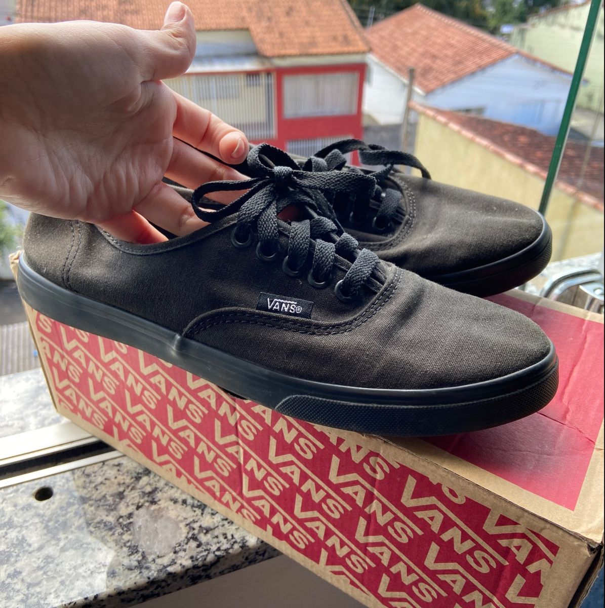 Vans lo hotsell pro preto