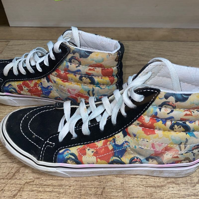 Tenis vans hot sale princesas disney