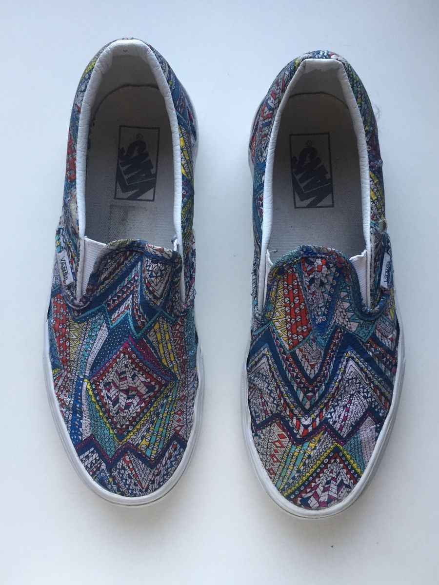 tenis vans psicodelico