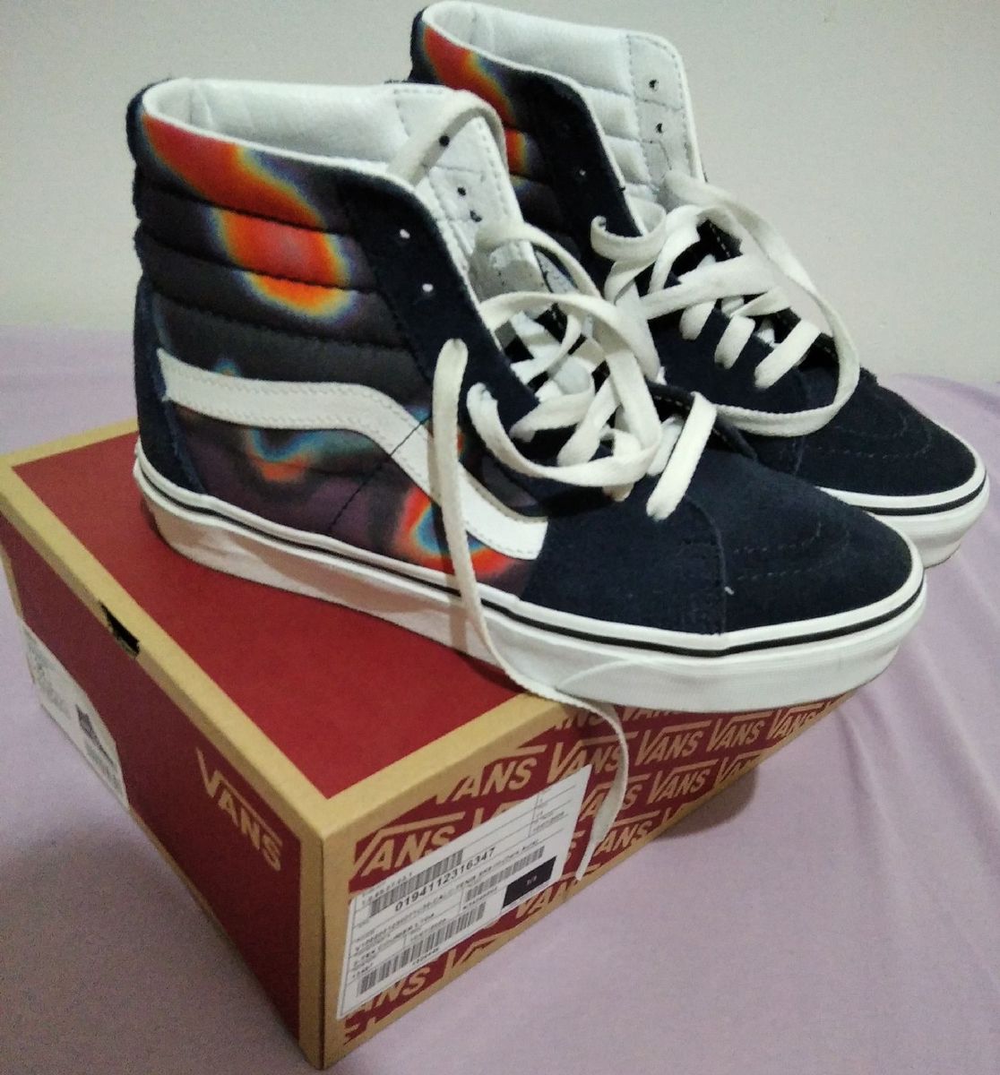 tenis vans psicodelico