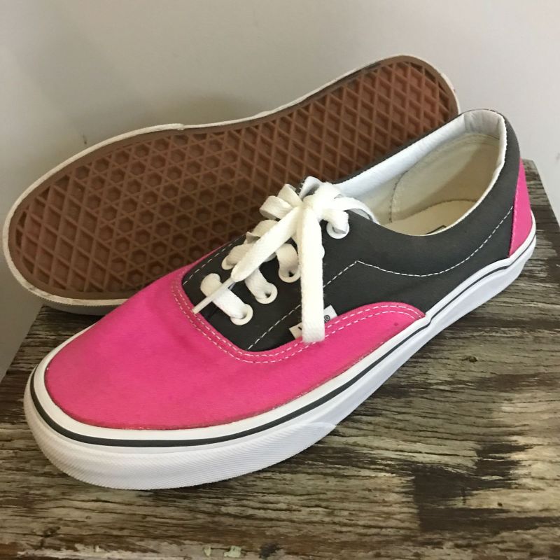 Vans rosa e clearance cinza