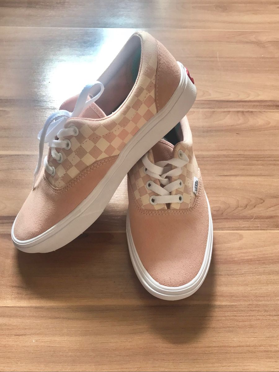 Vans 2024 xadrez rosa