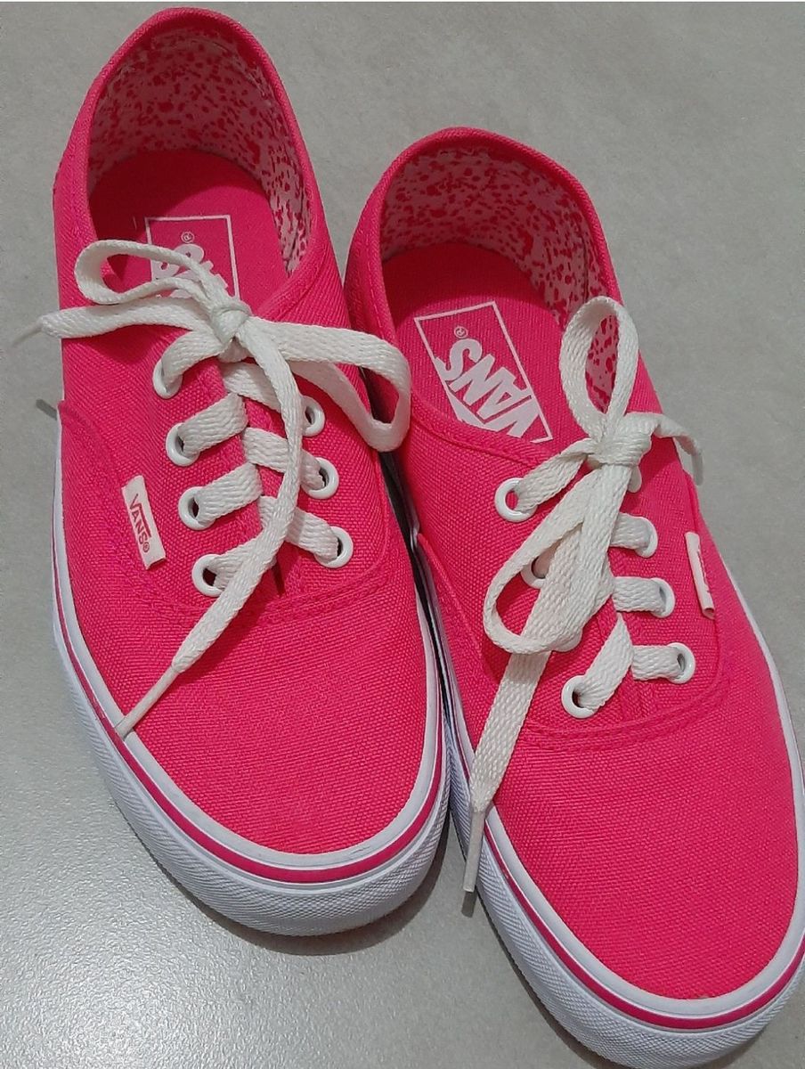 Vans store rosa pink