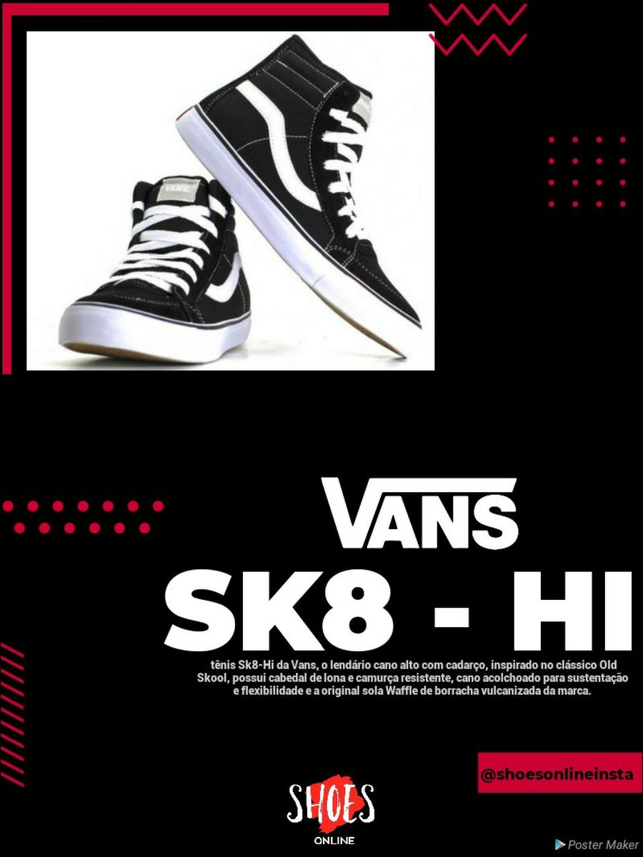 vans sk8 hi 34