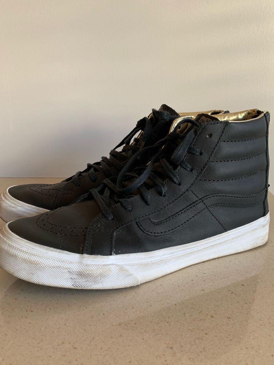 vans sk8 hi couro