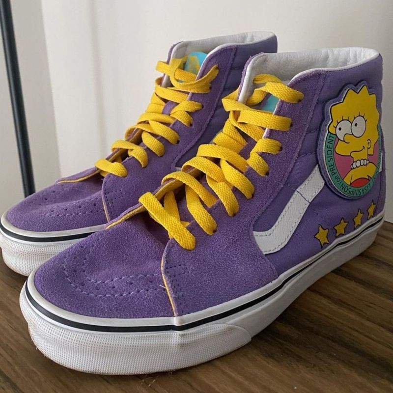 Tenis vans 2025 lisa simpson