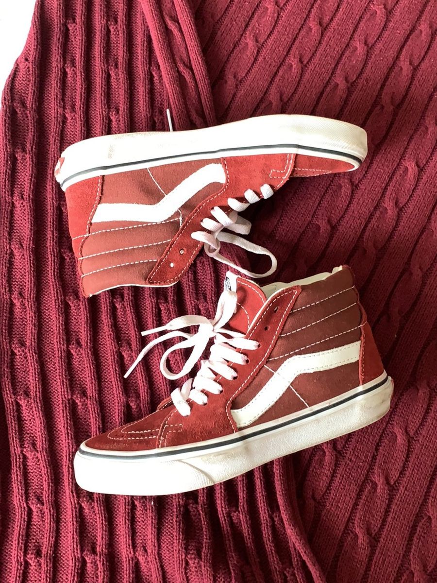vans sk8 hi vinho
