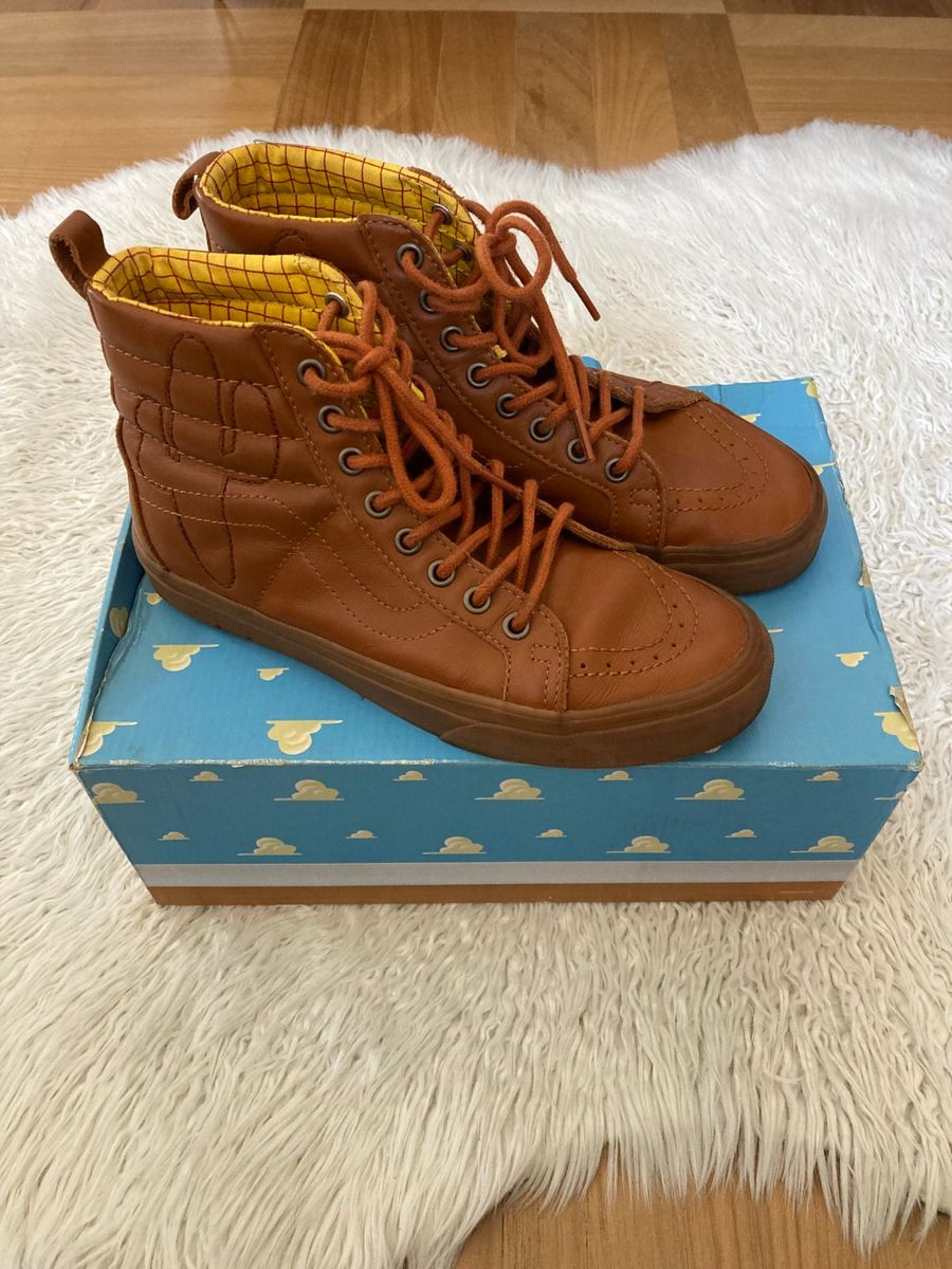 Toy story vans woody sk8 clearance hi