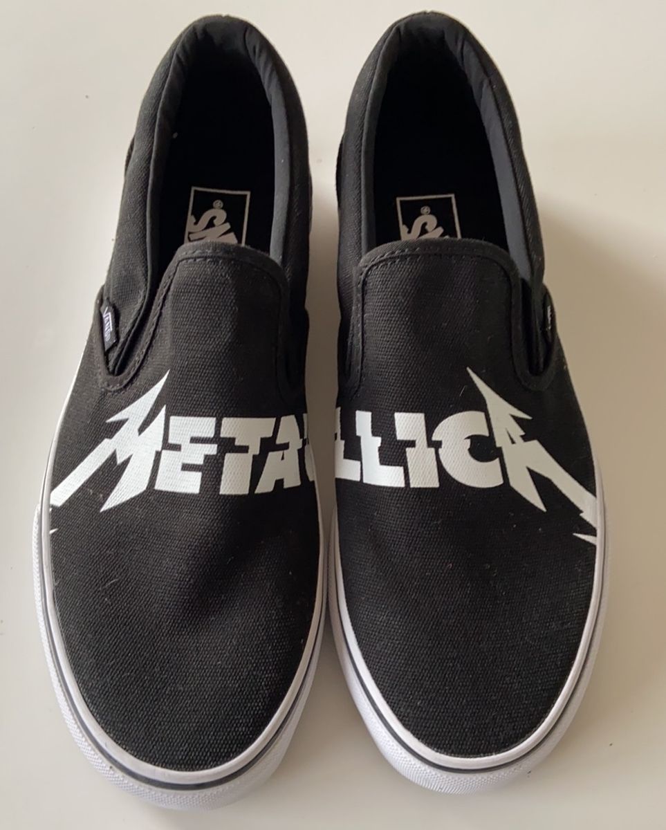 slip on vans metallica