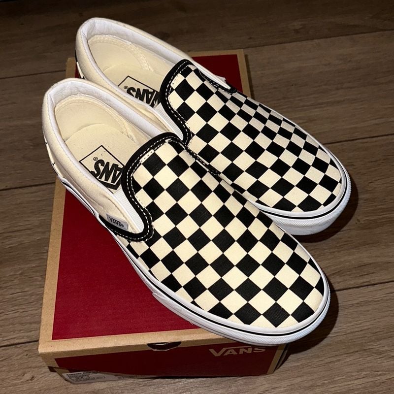 Vans store plataforma xadrez