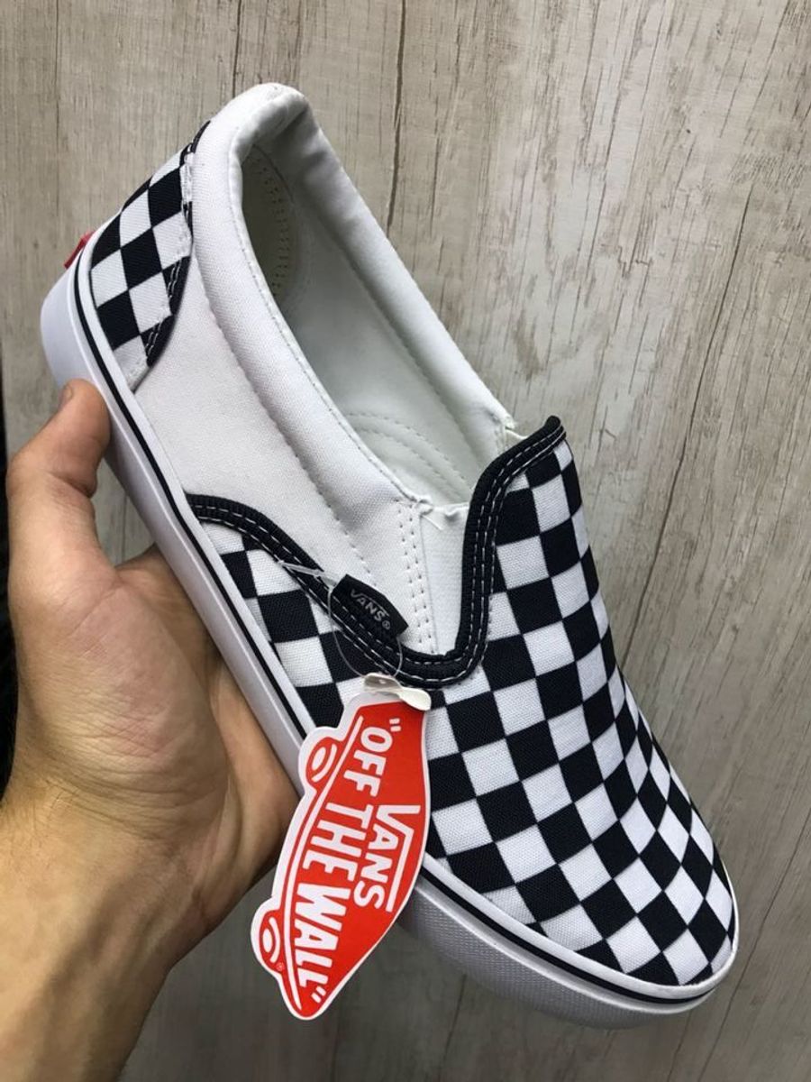 slip on quadriculado vans