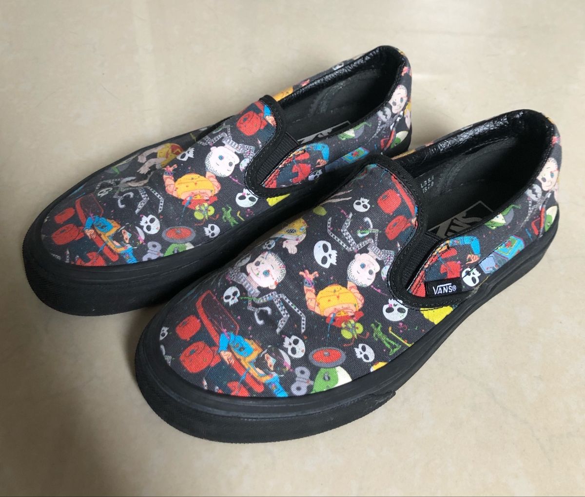 vans slip on toy story